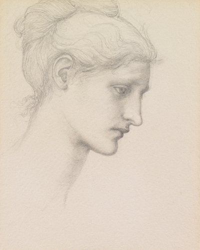 Studie für Laus Veneria, ca. 1875 von Edward Burne Jones